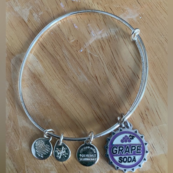 Alex and Ani Disney Charm Bracelet - UP Grape Soda - Picture 1 of 2